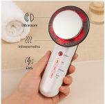 Massageador anti envelhecimento rugas beleza Aparelho Portátil Fisioterapia Ultrassom Tens Infravermelho Profissional
