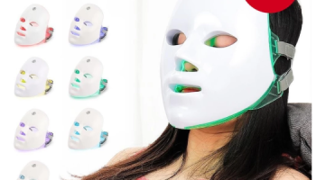 7 Cores Led Máscara Fóton Terapia Para Cuidados Com A Pele Endurecimento Anti-Envelhecimento Beleza Facial Ferramentas D