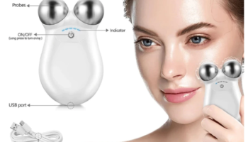 Microcorrente Massajador Facial Mini Instrumento De Beleza Lifting