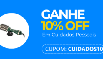 Magazine Luiza – 10% OFF em cuidados pessoais