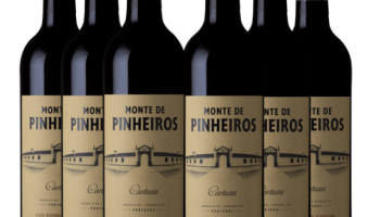 Kit de Vinhos Tintos Cartuxa Monte de Pinheiros c/6 garrafas 750ml