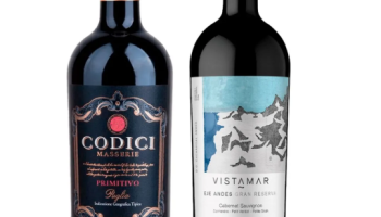 Kit 2 Vinhos Tintos Codici Masserie Primitivo/ Vistamar EJE Gran Reserva Red Blend