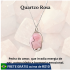 Conjunto Pedra Natural Colar + Brinco | Banho Premium e Design Exclusivo | Presente Perfeito