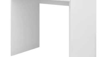 Mesa Para Computador Escrivaninha 1 Gaveta Alexia Branco – AJL Móveis