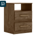 Cômoda Infantil 100% MDF 1 Porta e 3 Gavetas Duda Branco – Phoenix