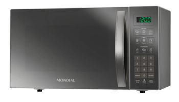 Micro-ondas Mondial 34L Espelhado – MO-02-34-E