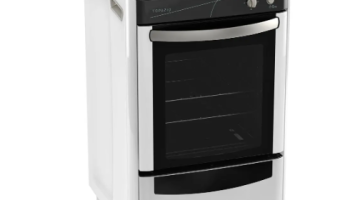 Fogão 4 Bocas Esmaltec Branco Topázio