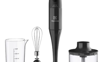 Mixer Electrolux 3 em 1 Preto 400W EIB10 – 2 Velocidades