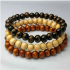 Kit 2 Pulseiras com Pingente de Coração e Borboleta – Feminino