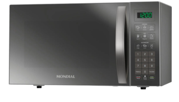 Micro-ondas Mondial 34L Espelhado – MO-02-34-E