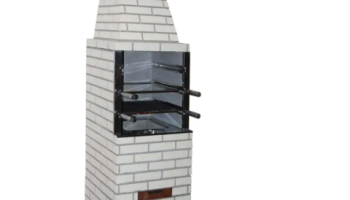 Churrasqueira de Concreto Pré-Moldada com 55cm Tijolinho Areia – 1000041 – ATACADAO LAZER