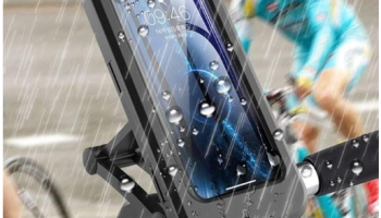 Suporte Moto E Bike Todos os celulares Á Prova Dágua Articulado 360° Com Travas