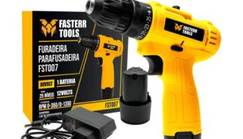 Parafusadeira Furadeira 3/8 Bivolt A Bateria 12v FST007 – Fasterr Tools