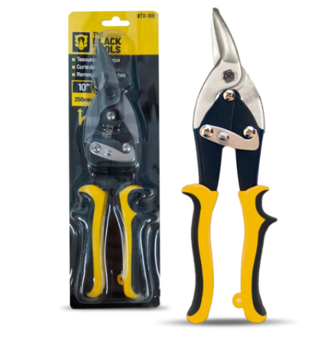 Tesoura Alicate Para Cortar Chapa Corte Direito 10 250mm – The Black Tools
