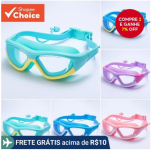 Crianças Óculos De Natação Grande Angular HD Silicone Selo Anti-Nevoeiro À Prova Dwaterproof Água Meninos Meninas Profis
