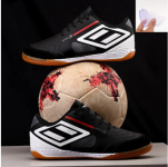 Chuteira futsal +Palmilha bico de couro PROFISSIONAL futsal Salão quadra feminina masculina colada e costurada