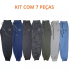 KIT LEGGING DE COTTON ESTAMPADA INFANTIL, LEGGING INFANTIL DE COTTON TAMANHO 1 AO 8.