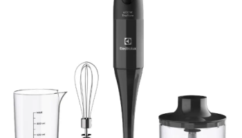 Mixer Electrolux 3 em 1 Preto 400W EIB10 – 2 Velocidades