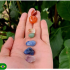 Kit 7 Cristais dos Chakras + Palo Santo + Selenita Bruta Branca – Pedras 100% Naturais