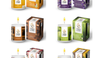 Vela Aromática Decorativa Perfumada 60g com Vários aromas para sua casa e escritório