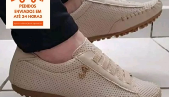 Tênis feminino estilo mocatenis confort