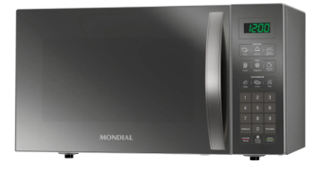 Micro-ondas Mondial 34L Espelhado – MO-02-34-E