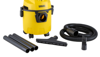 Aspirador de Pó e Água 3 em 1 Kärcher 1500W WDL 1 Amarelo