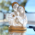 🕊️ 2 Dois TERÇO DE PULSO DE MADEIRA – 23CM | MODELOS: NOSSA SENHORA APARECIDA OU SÃO BENTO 🕊️