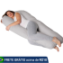 Colchonete Futon 120X60 cm Dobrável Enrolável Decorativo Almofada sofá