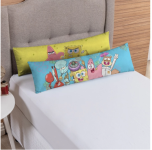 Kit 02 Xuxão Travesseiro Corpo Enchimentos Espuma 0,85cm x 0,25cm Xuxinho Estampas Infantil