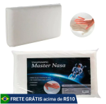 Travesseiro Master Comfort Master Nasa Beauty and Comfort tradicional 58cm x 10cm cor branco