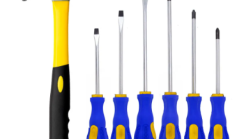 Kit Jogo de Chave Fenda Philips Imantada Martelo Fibra Unha Aço Ferramentas – Idea