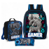Mochila Infantil Kit Escolar Lilo Stitch Menina + Lancheira + Estojo – Pikuka