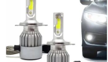 Farol H27 C6 Par de Lâmpada Automotiva Carro Kit Super Led – Yinaite