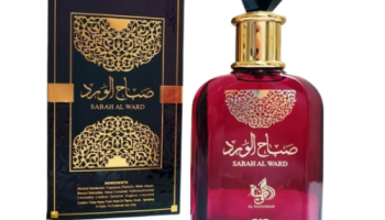 Perfume Feminino Árabe Sabah Al Ward Al Wataniah EDP 100ml Floral Oriental com Notas de Rosas e Âmbar
