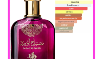Perfume Árabe Feminino Sabah Al Ward Al Wataniah 100ml Edp Original Importado