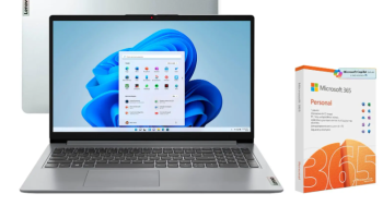 Notebook Lenovo IdeaPad 1i Intel Core i5 8GB RAM – SSD 512GB + Microsoft 365 Personal Office apps 1TB