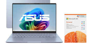 Notebook ASUS Vivobook S 14 Intel Core Ultra 7 – 16GB RAM 512GB SSD + Microsoft 365 Personal Office
