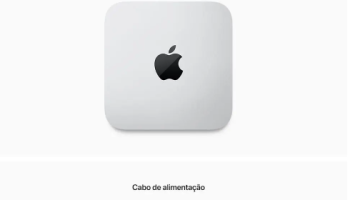Mac Mini, Chip M2 da Apple com CPU de 8 núcleos e GPU de 10 núcleos, de 512 GB SSD, PrateadoMMFK3BZ/A