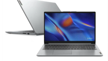 Notebook Lenovo IdeaPad 1 R3-7320U 4GB 256GB SSD Linux 15.6″ 82X5S00600 Cloud Grey