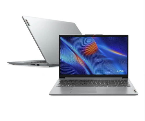 Notebook Lenovo IdeaPad 1 R3-7320U 4GB 256GB SSD Linux 15.6″ 82X5S00600 Cloud Grey