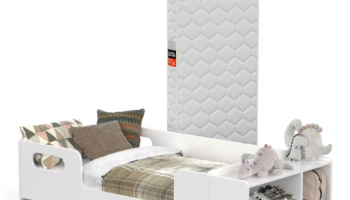 Cama Infantil Montessoriana Aconchego Para Quarto De Criança Com Nicho E Colchão – Maxi Do Brasil