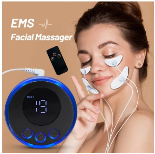 Massageador Facial Ems Elétrico Lifting Facial Anti Ruga 3037