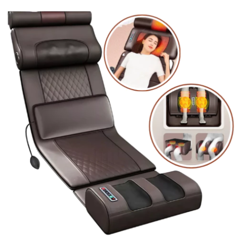 Colchão Massageador Corporal com Aquecimento e Alivio Muscular Intensidades Ajustáveis Bivolt