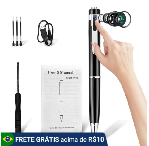 Câmera dvr caneta mini câmera 1080p gravador de vídeo digital dv gravador de voz portátil