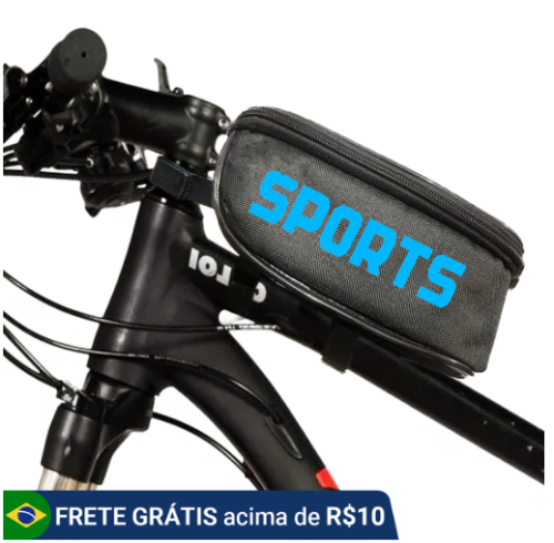 Bolsa Suporte Para Celular Bike Bicicleta Quadro Sports