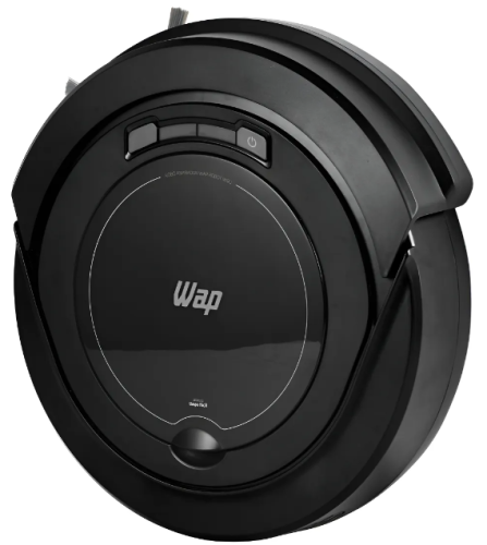 Robô aspirador Robot W90 varre aspira e passa pano 30w Wap cor preto