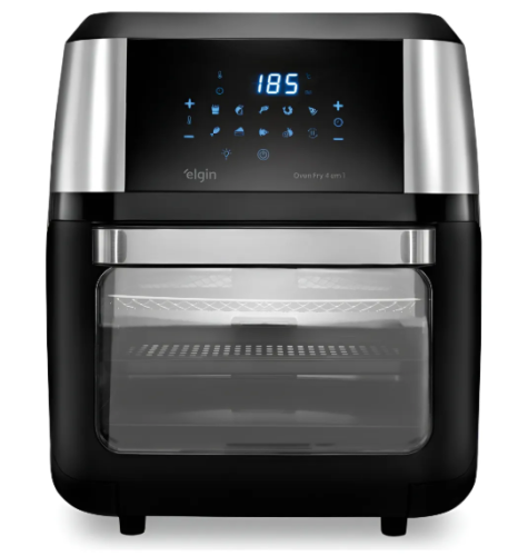 Fritadeira Air Fryer Oven Fry 4 em 1 12l Frita Sem Óleo Assa Desidrata e Reaquece 1 800w Elgin