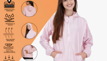 Jaqueta Feminina Izing Corta Vento Tendencia 2025 Fitness As