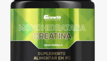 Creatina Monohidratada 250g Growth Supplements – Sem sabor em Pó